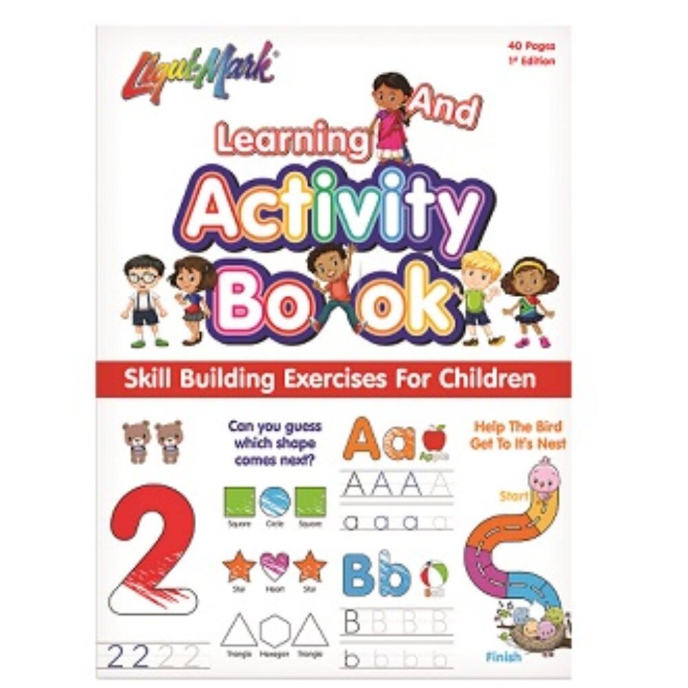 4 Pre-K Learning Activity Books - Picture 3 of 5